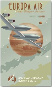Illustration for article titled Retro Posters Invite You To Fly The Friendly Skies Of Space